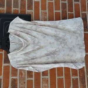 Halston Drape Neck Blouse Size M